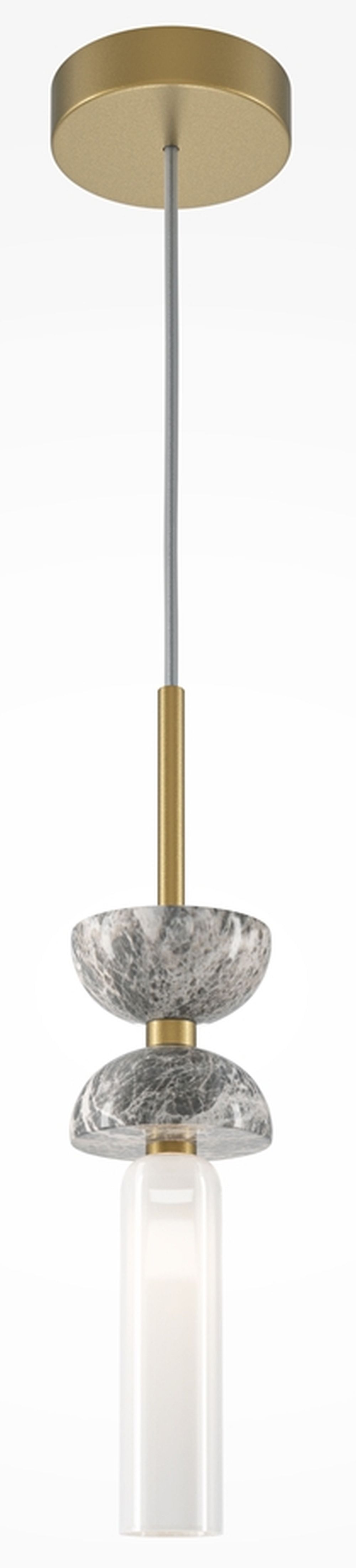 Maytoni Kyoto závesné svietidlo 1x28 W sivá/popolnato sivá MOD178PL-01GR