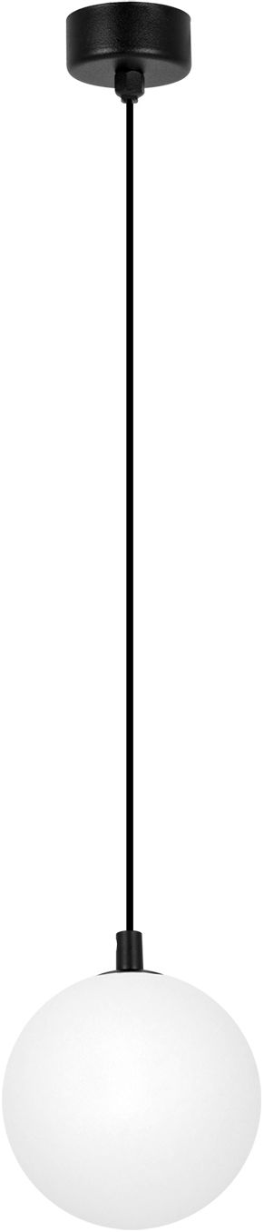 Kaja Aspen závesné svietidlo 1x10 W biela-čierna K-5550