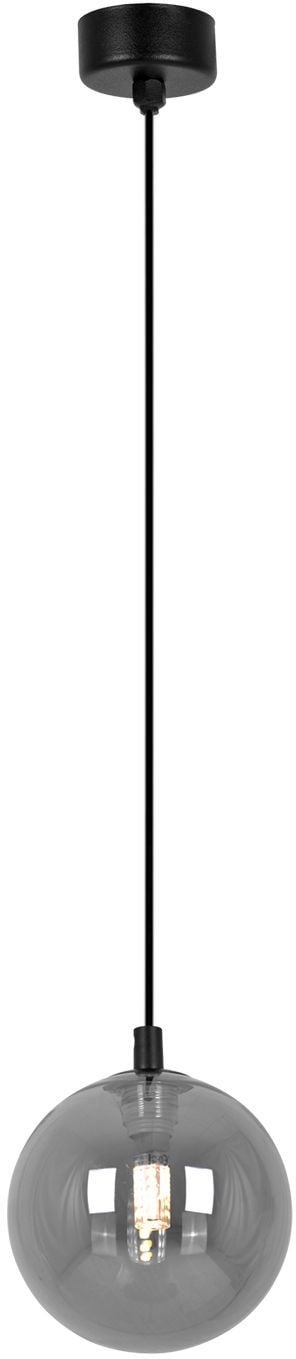 Kaja Dori závesné svietidlo 1x10 W čierna-grafitová K-5555