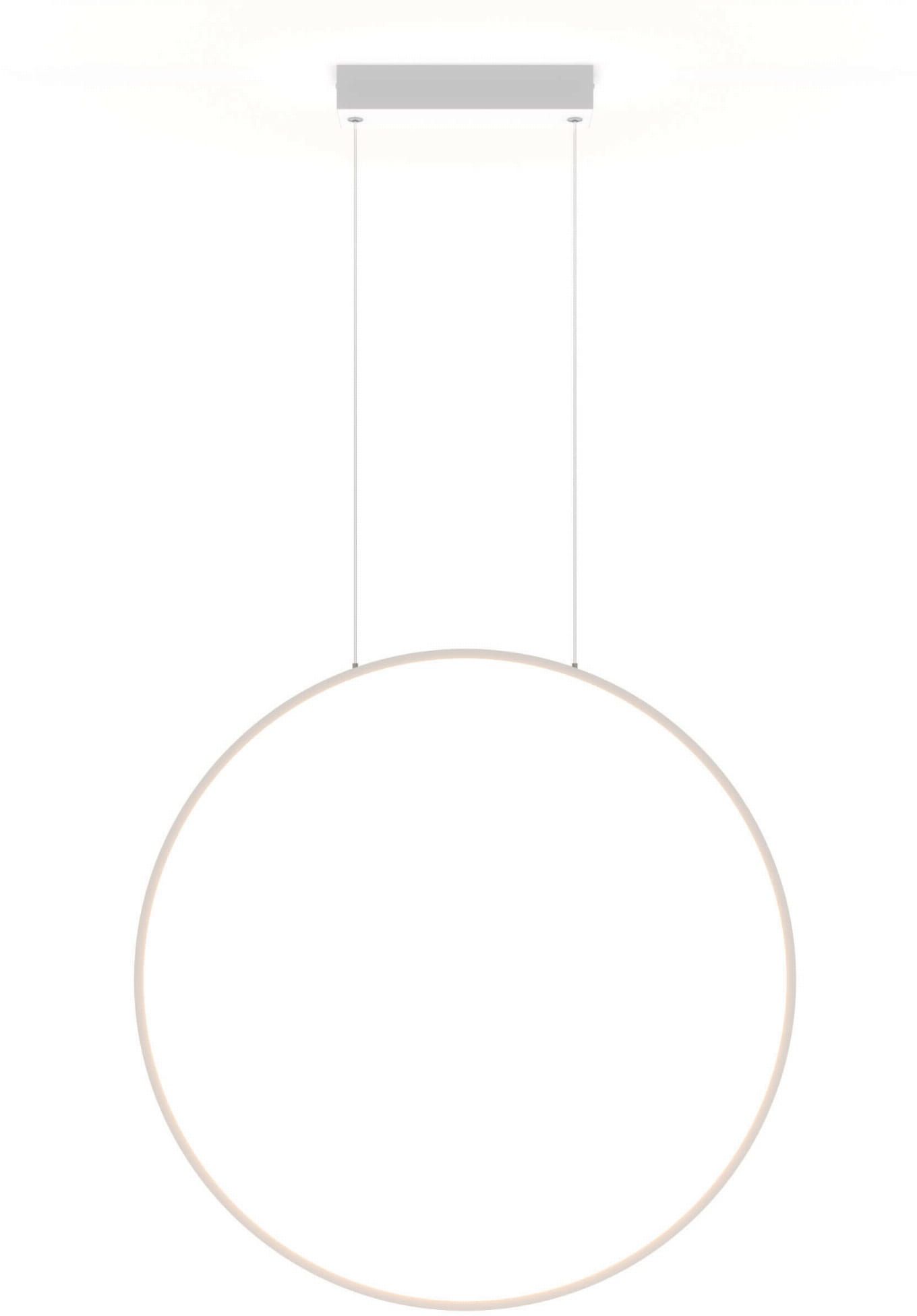 Light Prestige Mirror závesné svietidlo 1x33 W biela LP-999/1P S WH CCT