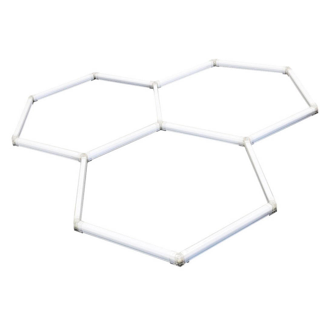 Light Prestige Geometric New stropné svietidlo led x4 W biela LP-0209/3C 4K