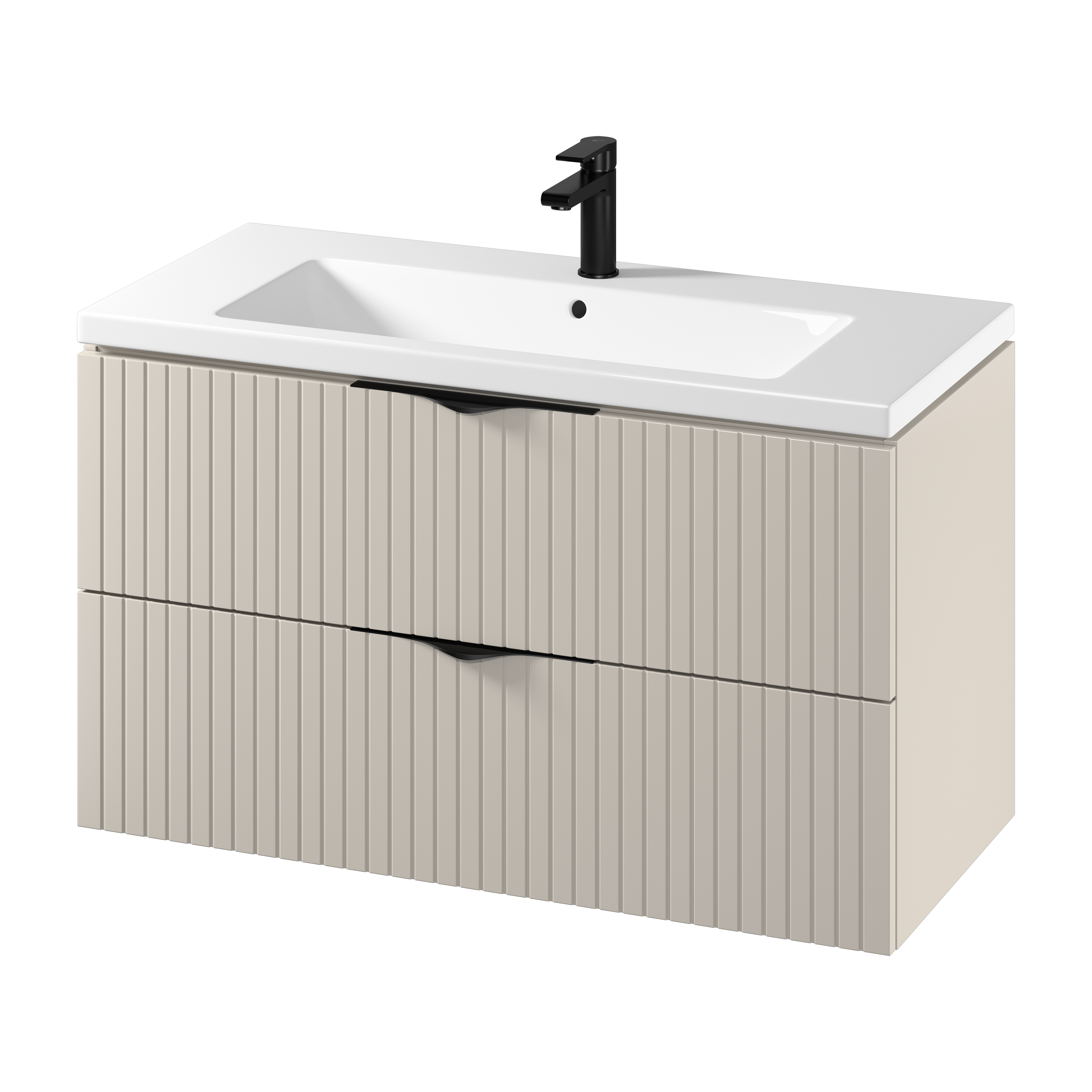 Cersanit (produkt bez serii) umývadlo so skrinkou 100 cm béžová S801548