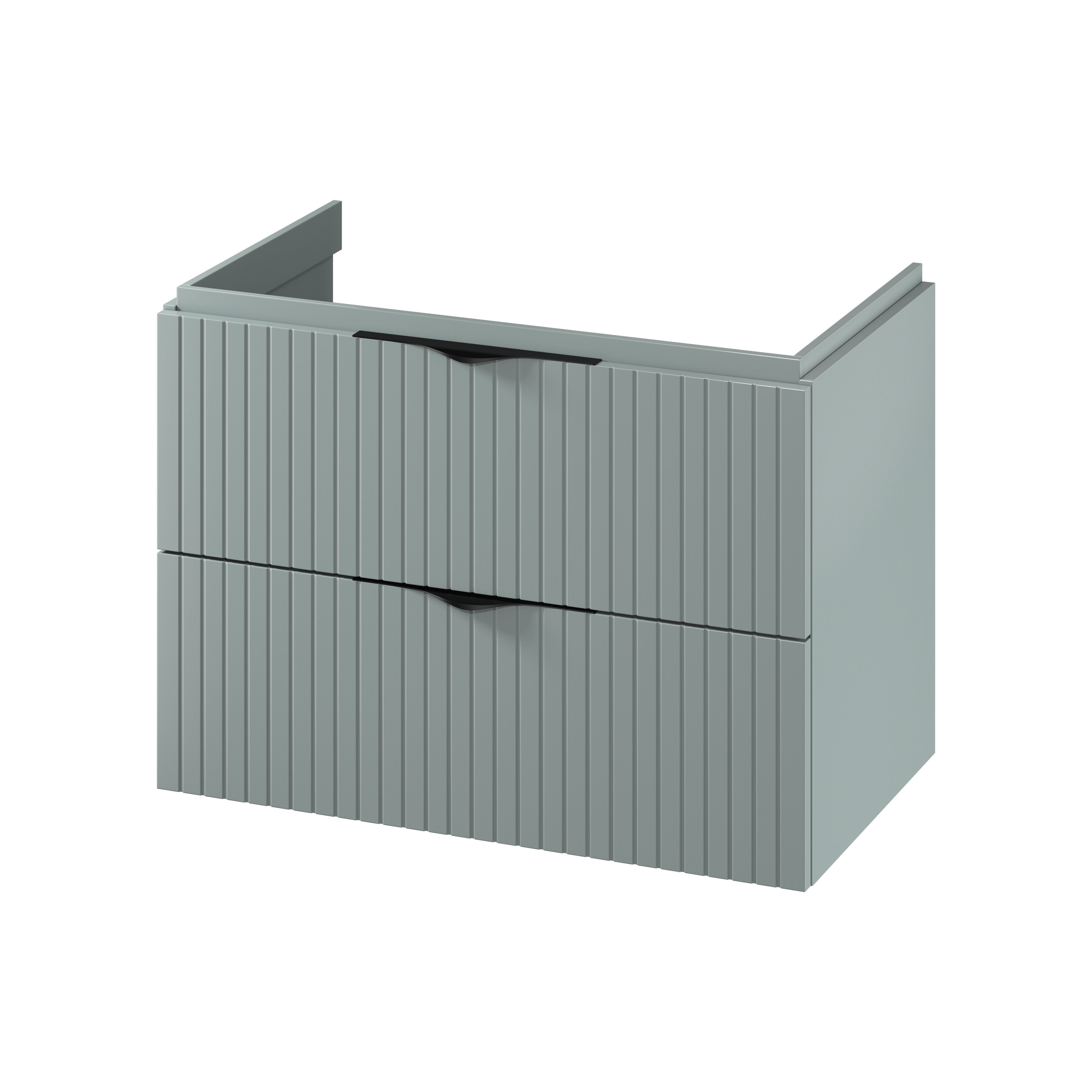 Cersanit Tirso skrinka 79.4x44.7x57.2 cm závesná kúpeľňová skrinka pod umývadlo modrá-zelená S1017-001