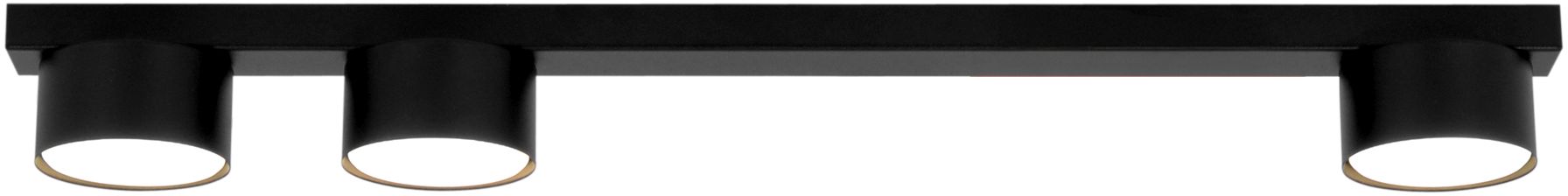 Kaja Cruz stropné svietidlo 3x10 W čierna K-5531