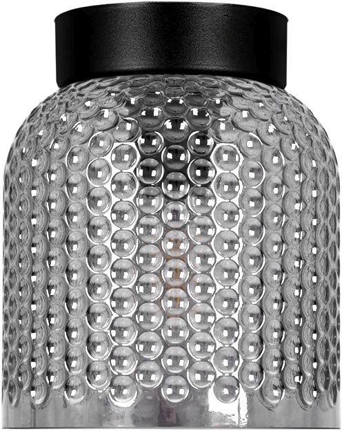 Kaja Inga stropné svietidlo 1x15 W čierna-grafitová K-5632