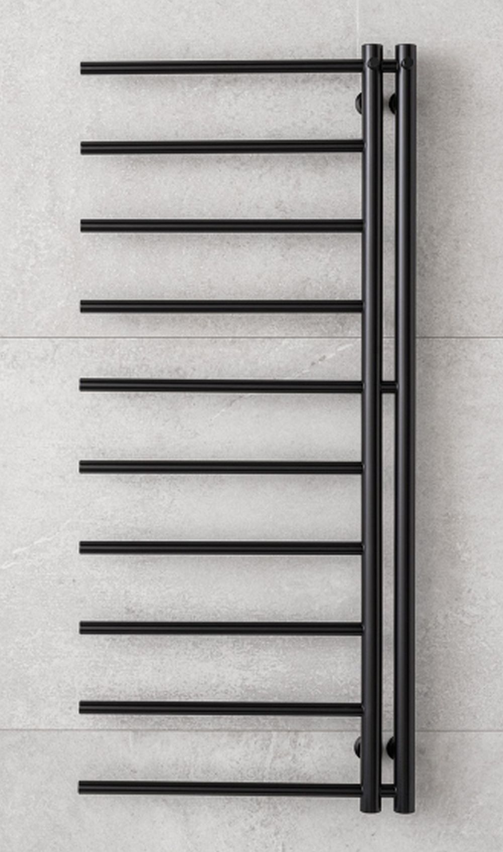 P.M.H. Apollo kúpeľňový radiátor rebríkový 114x50 cm čierna AP1BL-L