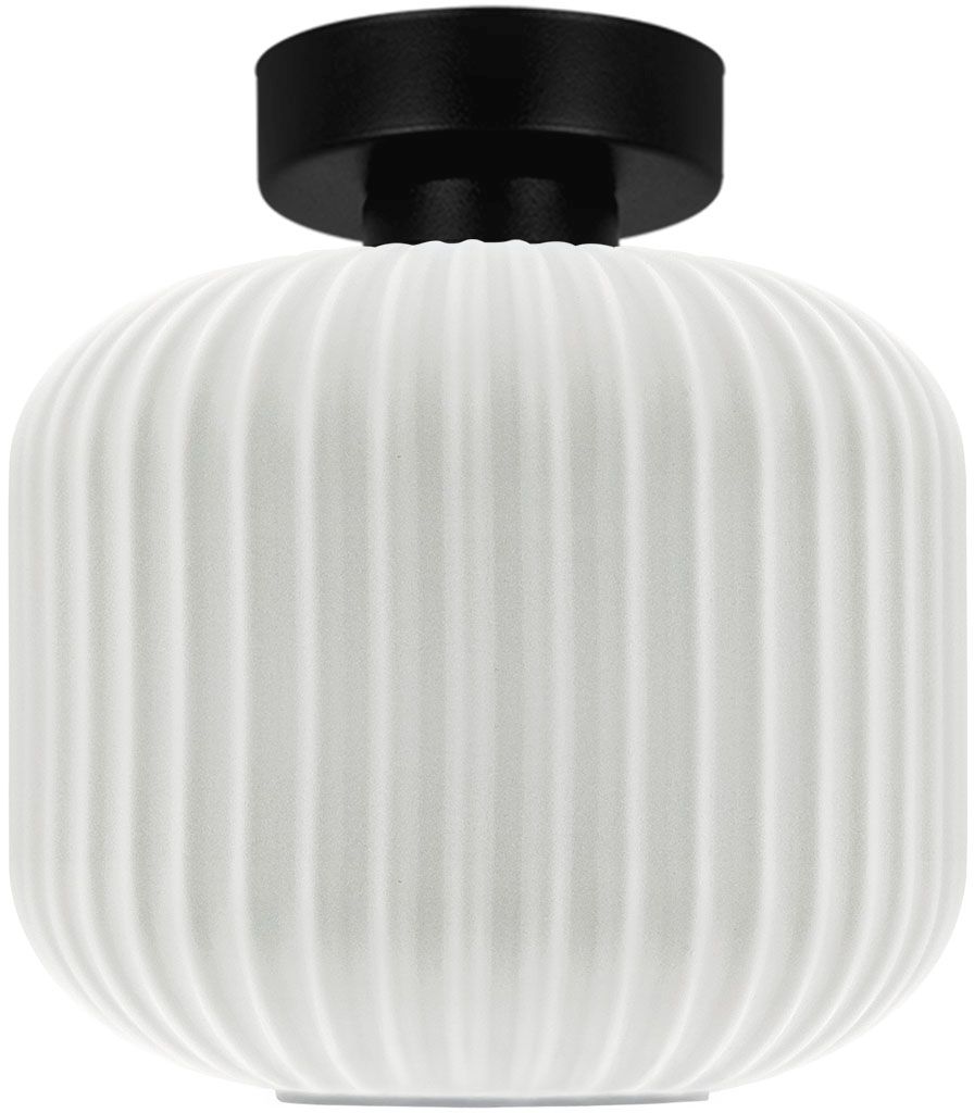 Kaja Sparta stropné svietidlo 1x15 W biela-čierna K-5642