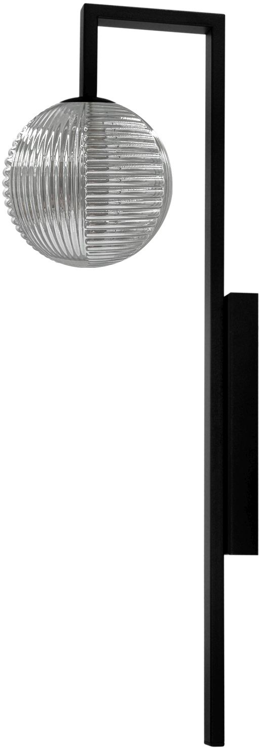 Kaja Tores nástenná lampa 1x10 W čierna-grafitová K-5773