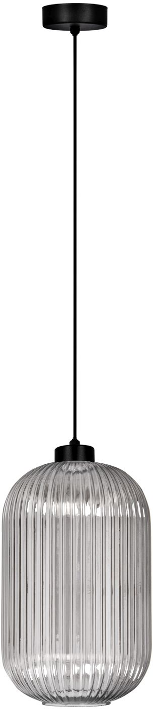 Kaja Silva závesné svietidlo 1x15 W čierna-grafitová K-5751