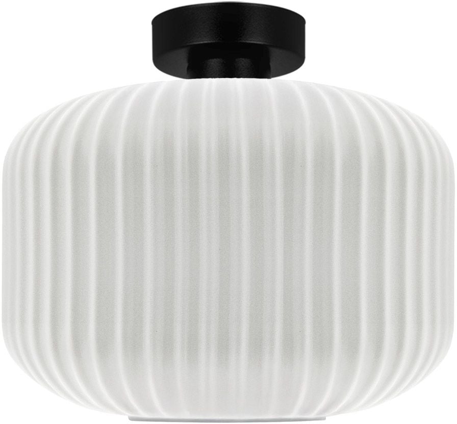 Kaja Sparta stropné svietidlo 1x15 W biela-čierna K-5643