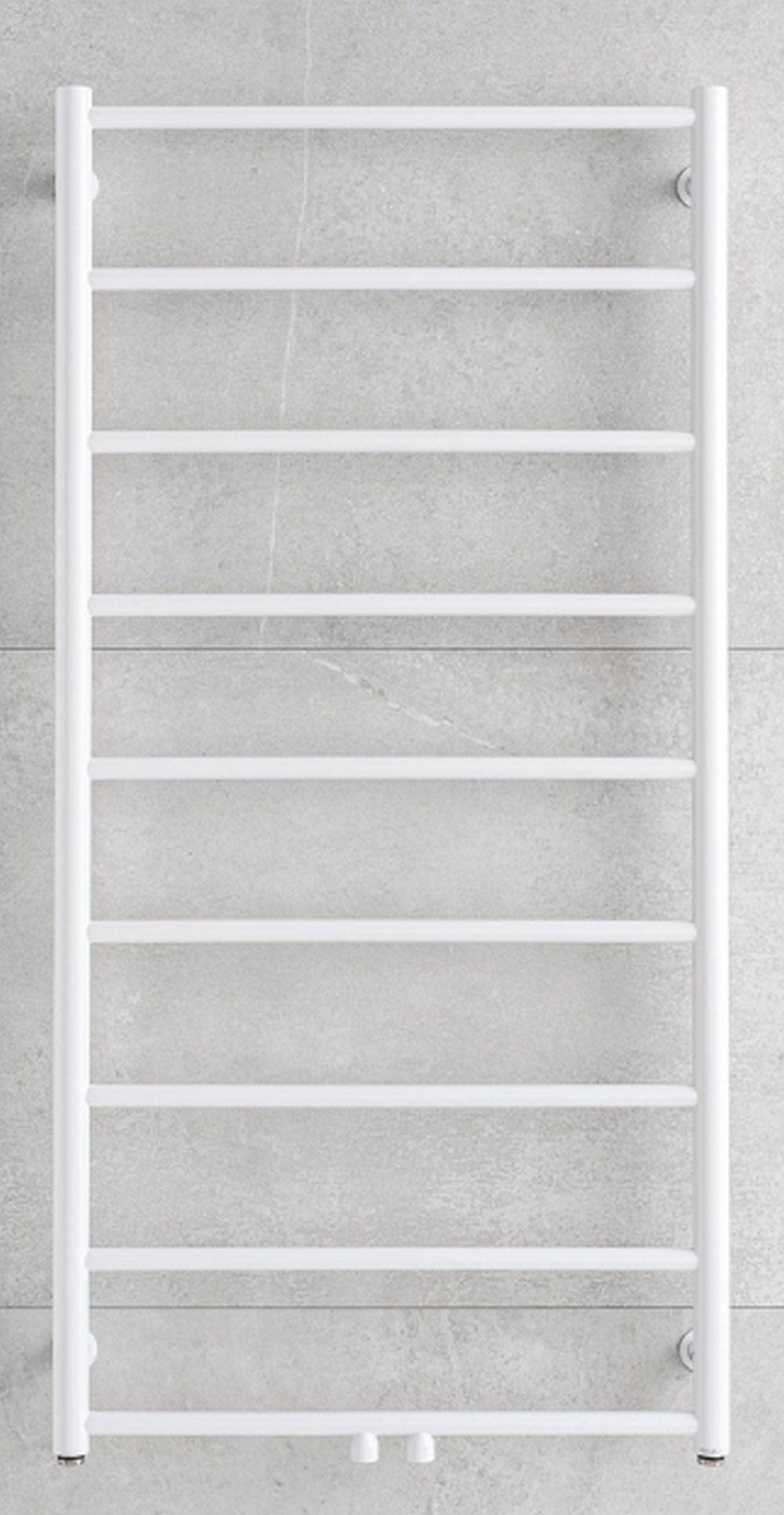 P.M.H. Naas kúpeľňový radiátor rebríkový 77.5x60 cm biela NS2WE-M
