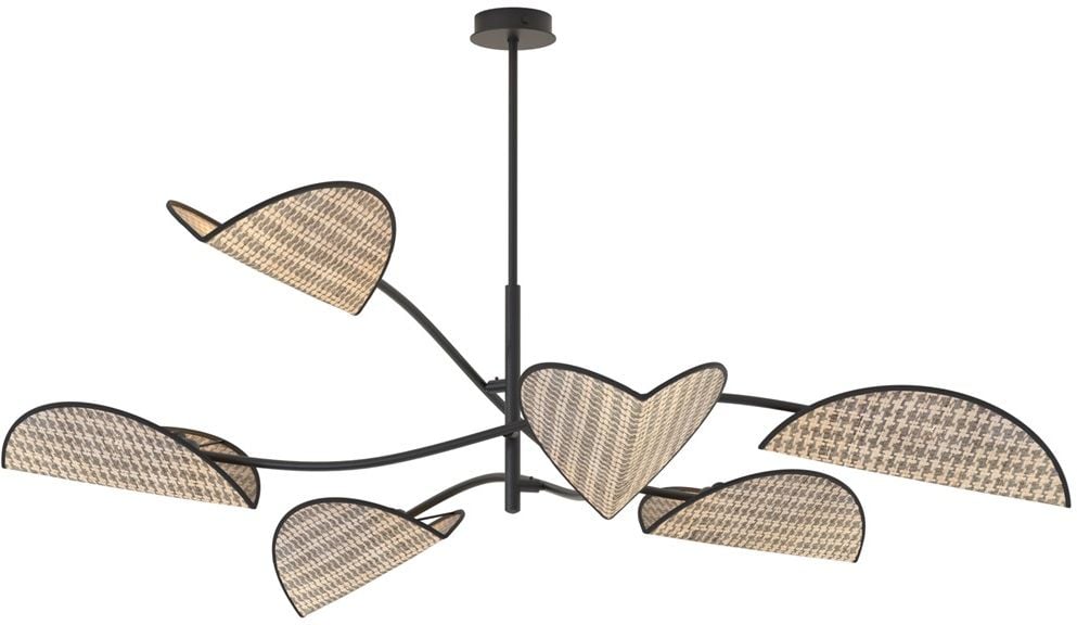 Emibig Lotus stropné svietidlo 6x10 W 1463/6