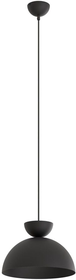 Emibig Lunaro závesné svietidlo 1x12 W čierna 1471/1S