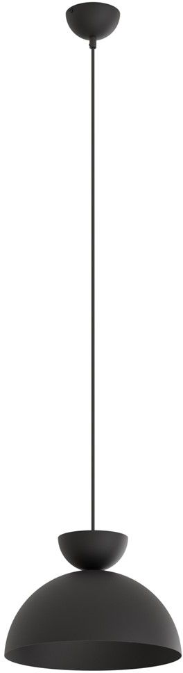 Emibig Lunaro závesné svietidlo 1x12 W čierna 1471/1L