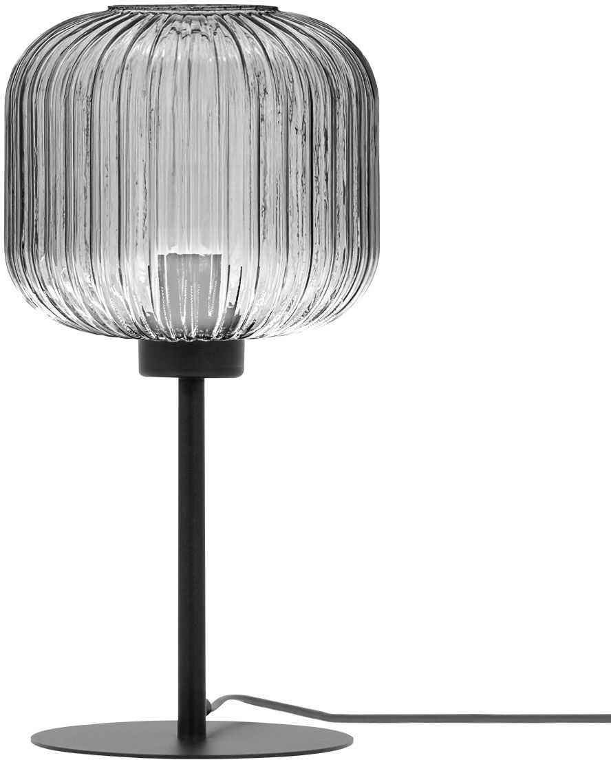 Kaja Campo stolová lampa 1x15 W čierna-grafitová K-5666