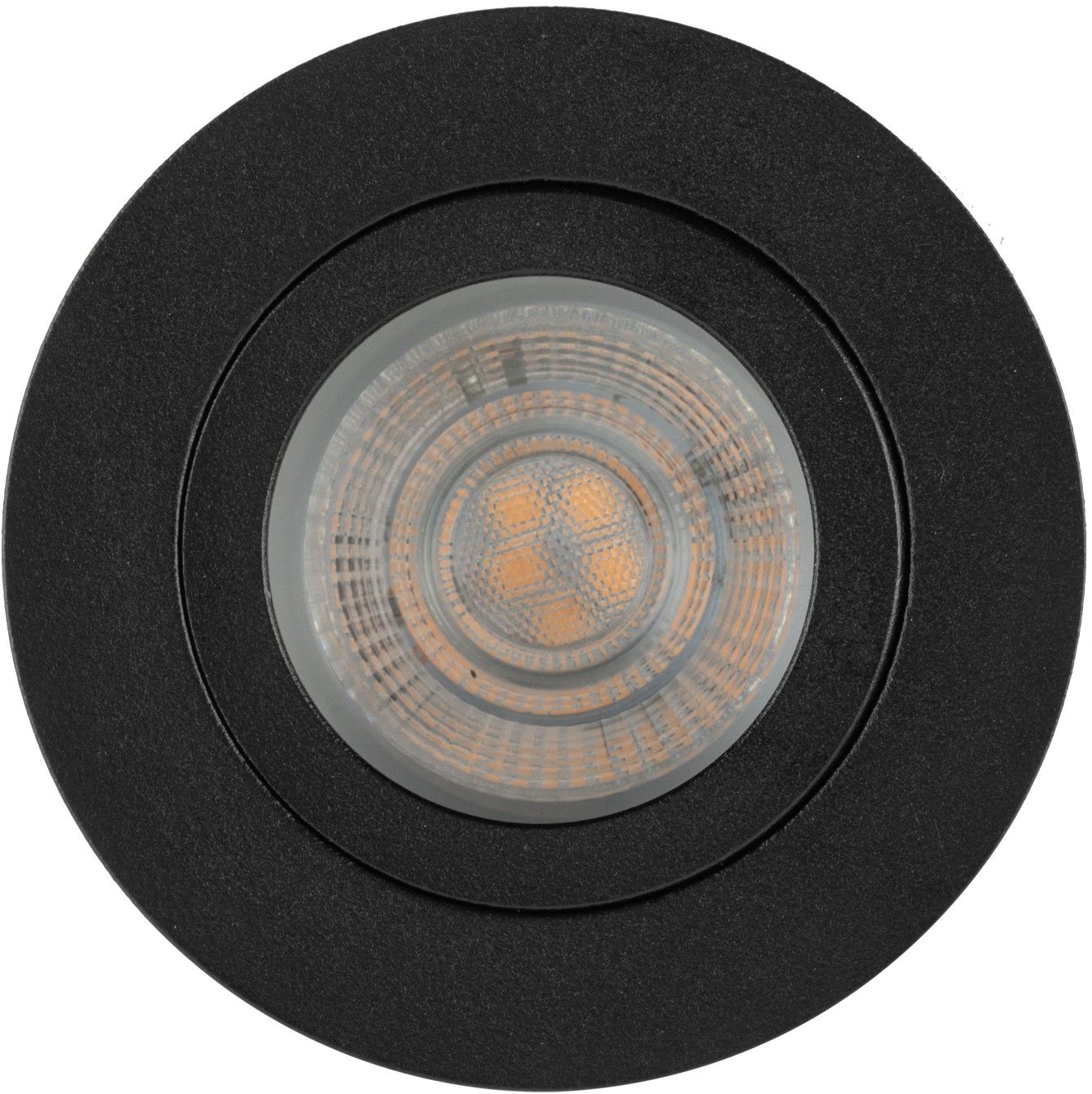 TK Lighting Aura zapustené svietidlo 1x10 W čierna 10571