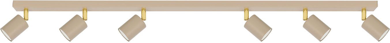 Kaja Mati stropné svietidlo 6x10 W zlatá-béžová K-5824