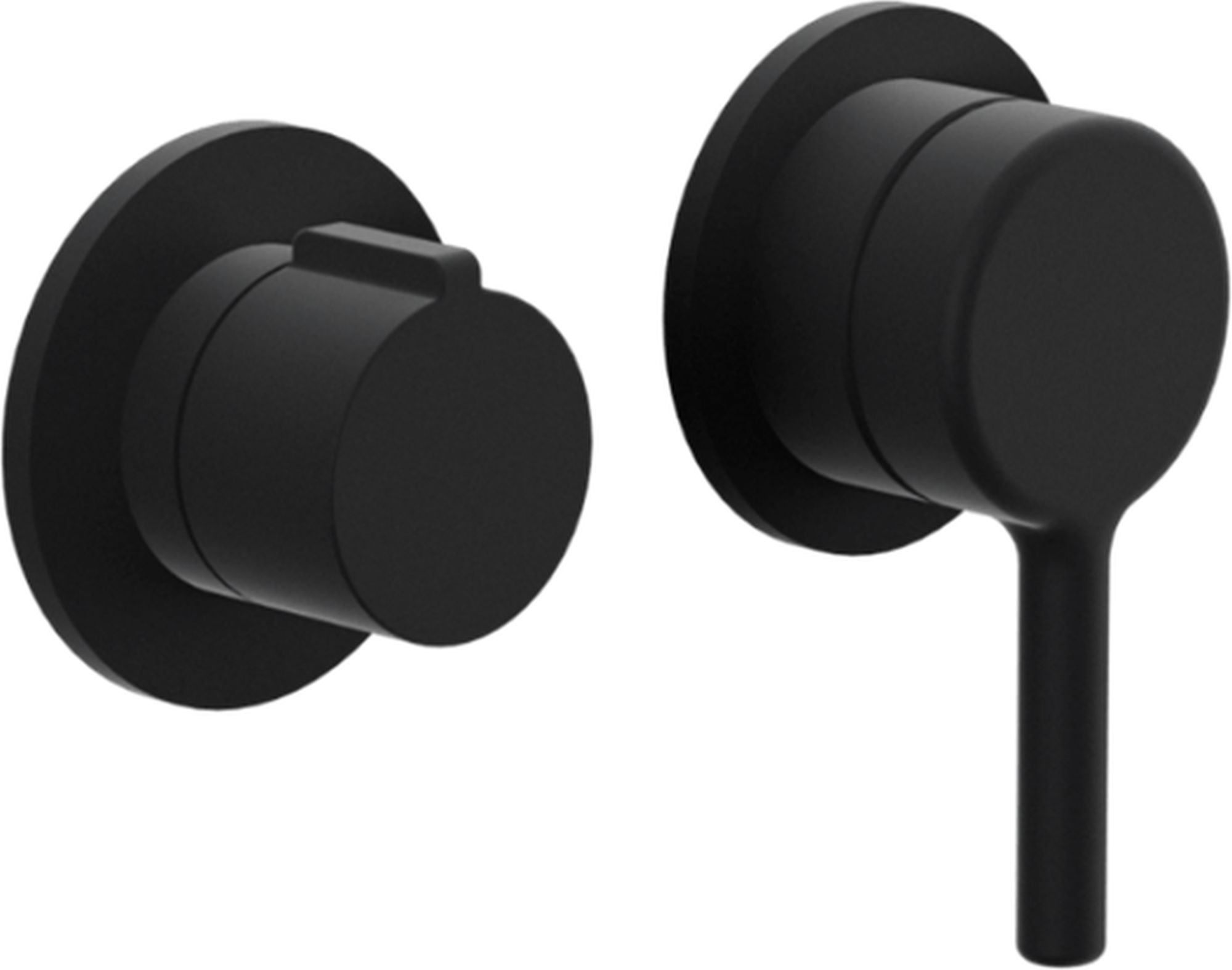 Excellent Pi vaňová/sprchová batéria podomietková čierna AREX.1240BL