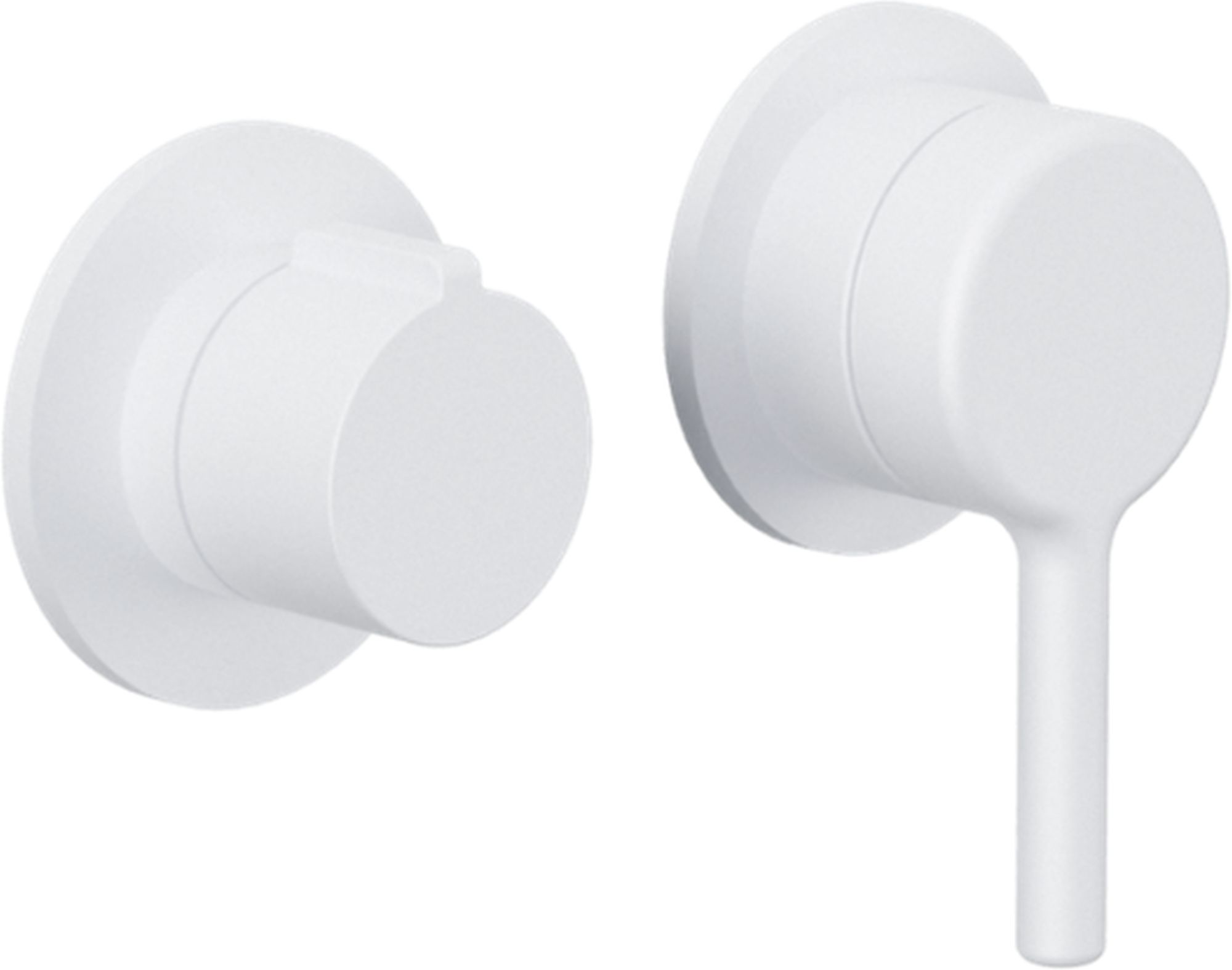 Excellent Pi vaňová/sprchová batéria podomietková biela AREX.1240WH