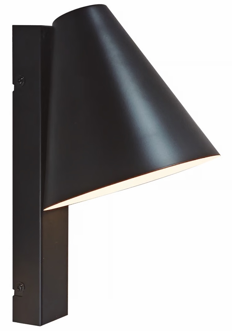 Nordlux Wilmer nástenná lampa 1x40 W čierna 2512281003