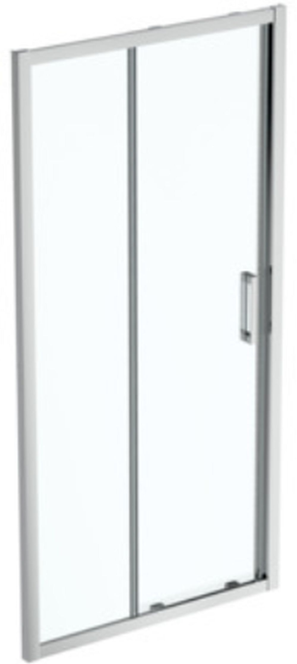 Ideal Standard Connect 2 sprchové dvere 100 cm posuvné strieborná brúsená/priehľadné sklo K9273EO