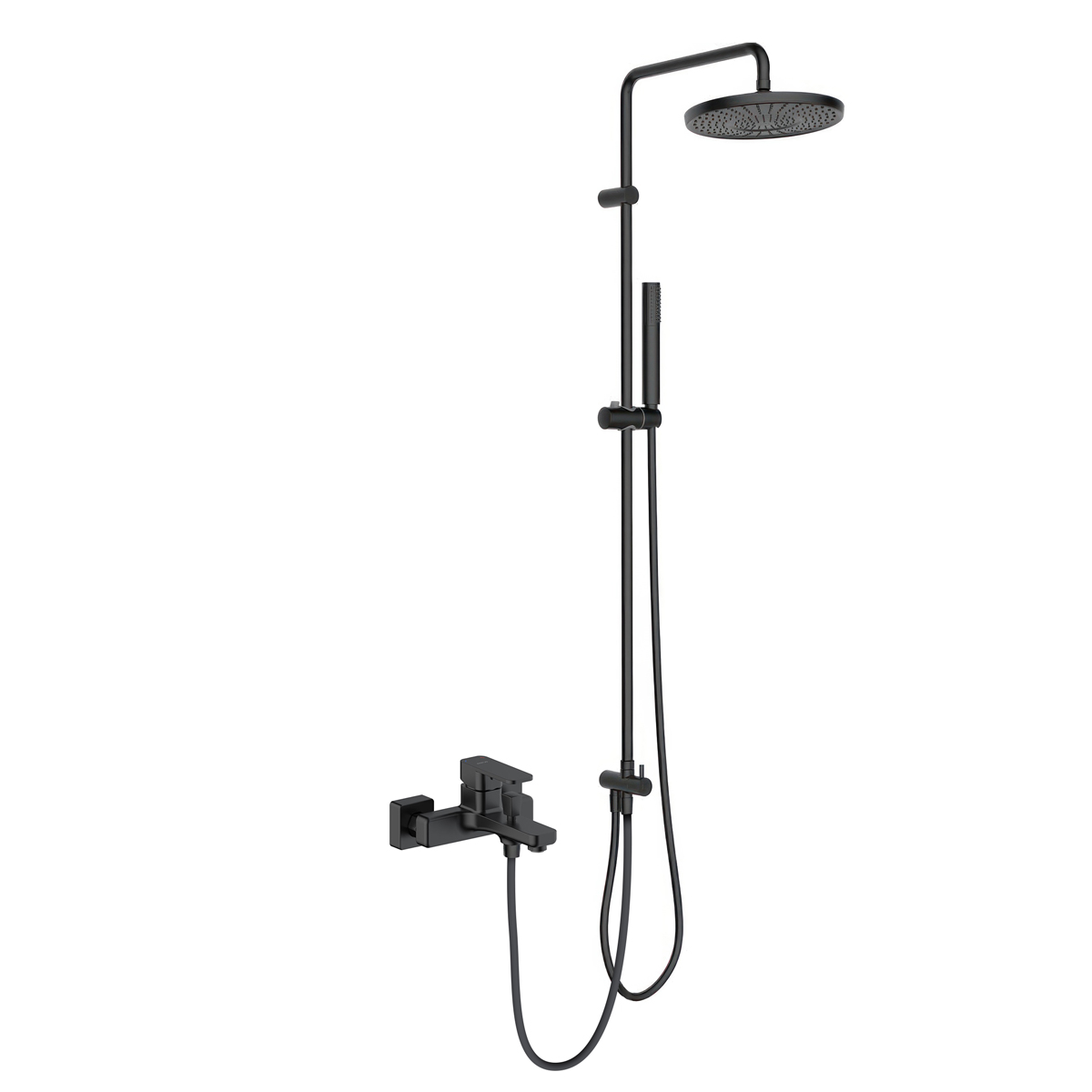 Súprava sprchová súprava Oltens Molle 36020300, vaňová/sprchová batéria Oltens Hadsel 34006300