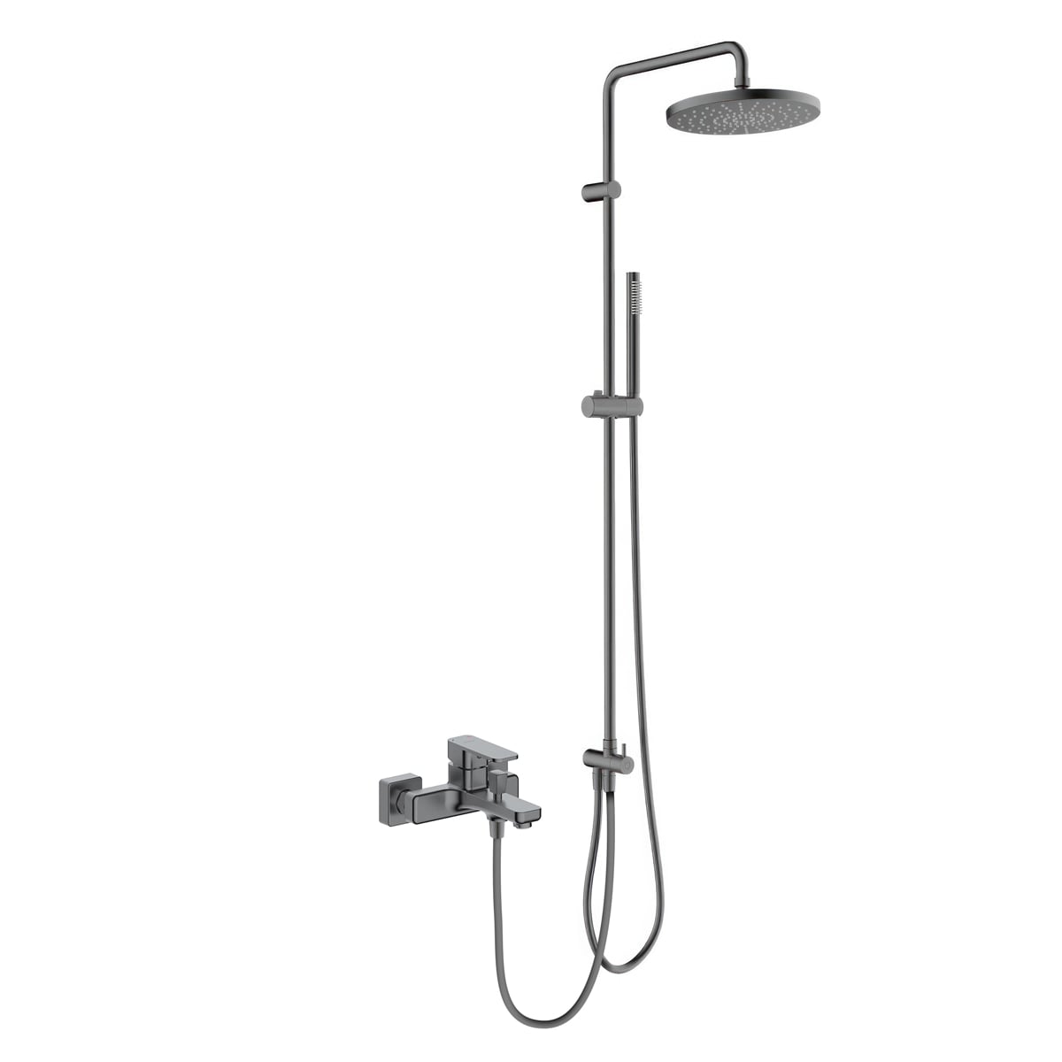 Súprava sprchová súprava Oltens Molle 36020400, vaňová/sprchová batéria Oltens Hadsel 34006400