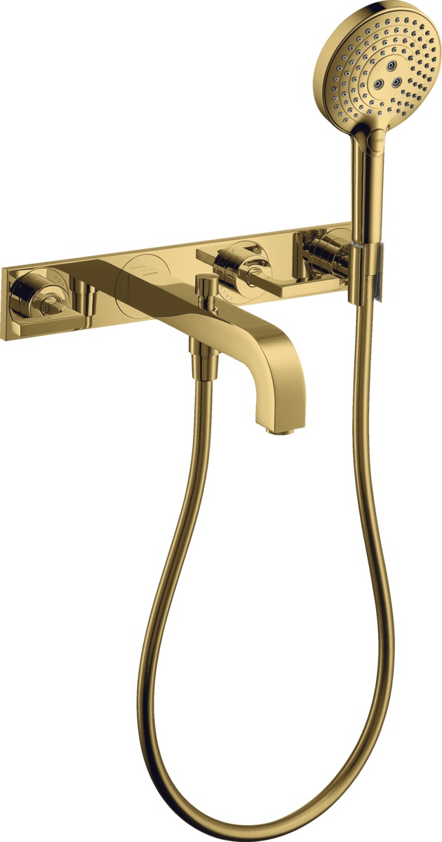 Axor Citterio vaňová/sprchová batéria podomietková zlatá 39442990