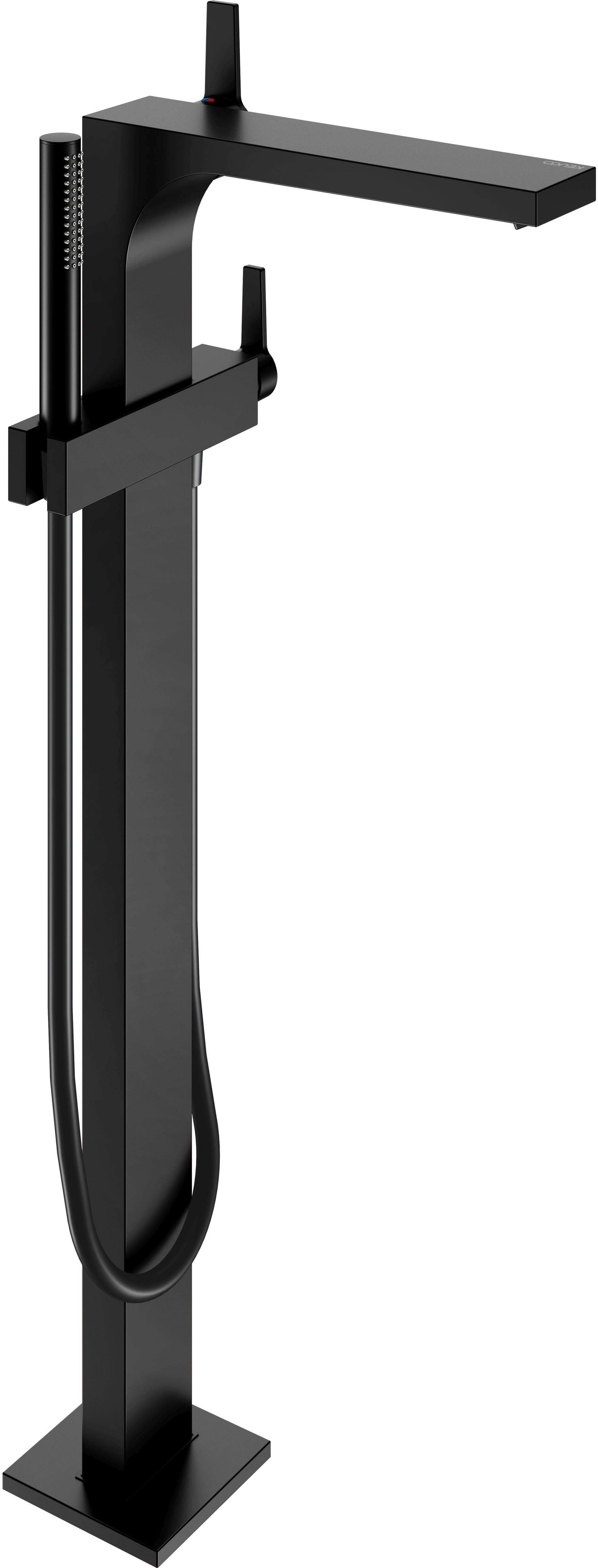 Keuco Edition 11 vaňová/sprchová batéria voľne stojaca čierna 51127370100