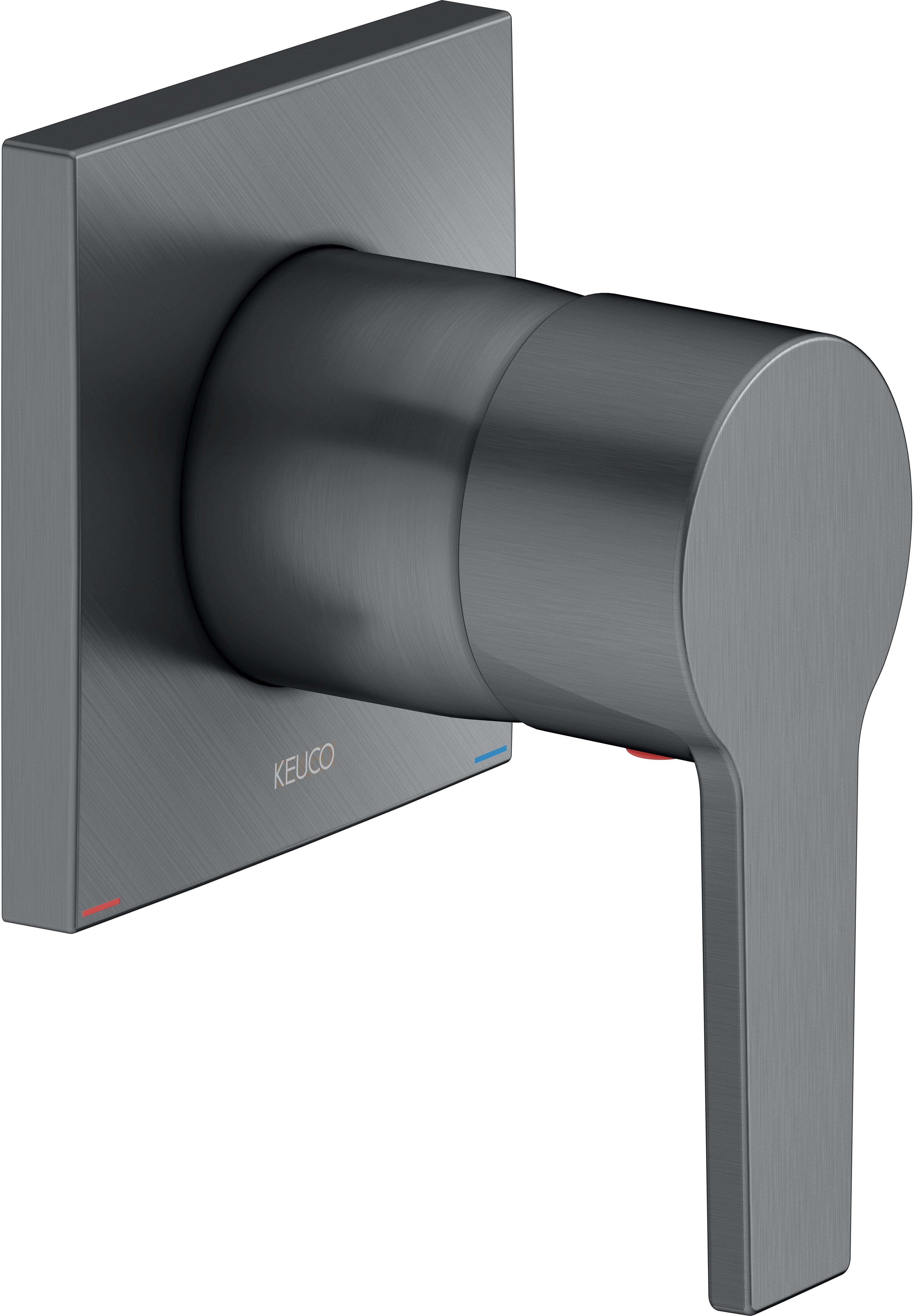 Keuco Edition 11 sprchová batéria podomietková chrómová-čierna 51151130002