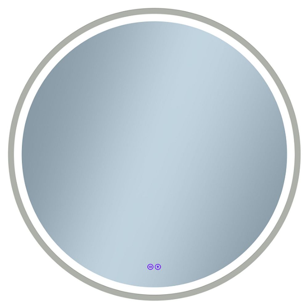 Venti Orion Silver zrkadlo 60x60 cm okrúhly s osvetlením áno strieborná 5905951180359