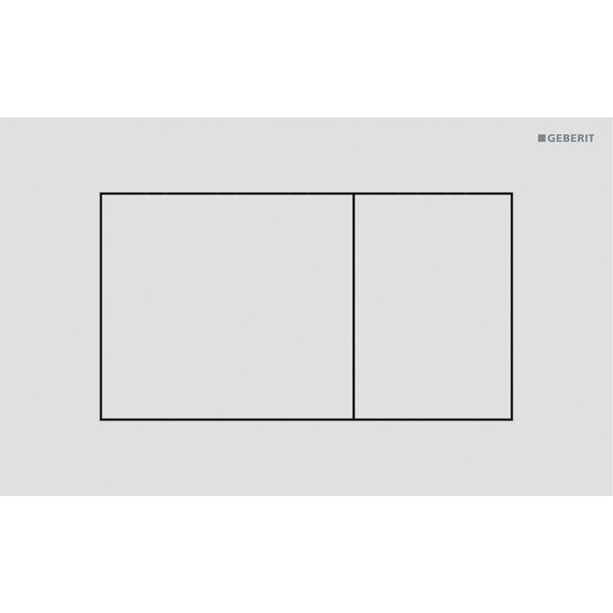 Geberit Sigma40 splachovacie tlačidlo do toalety biela 115.629.JT.1