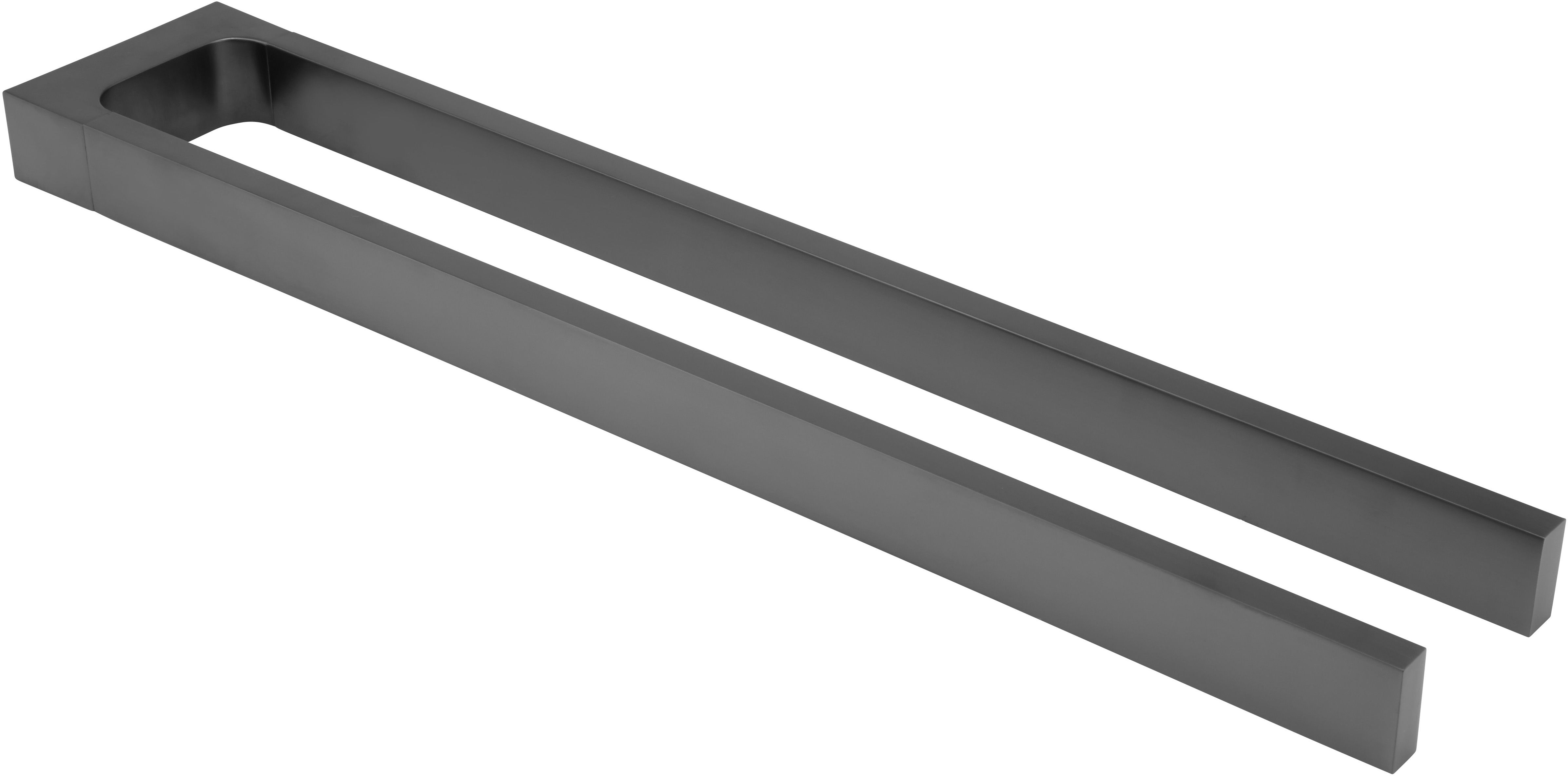 Keuco Edition 11 vešiak na uterák chrómová-čierna 11118130000