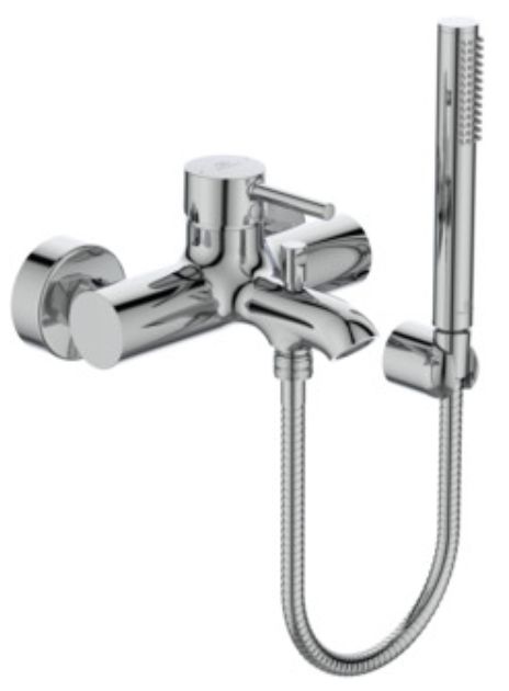 Ideal Standard Ceraline vaňová/sprchová batéria nástenná chrómová BC270AA