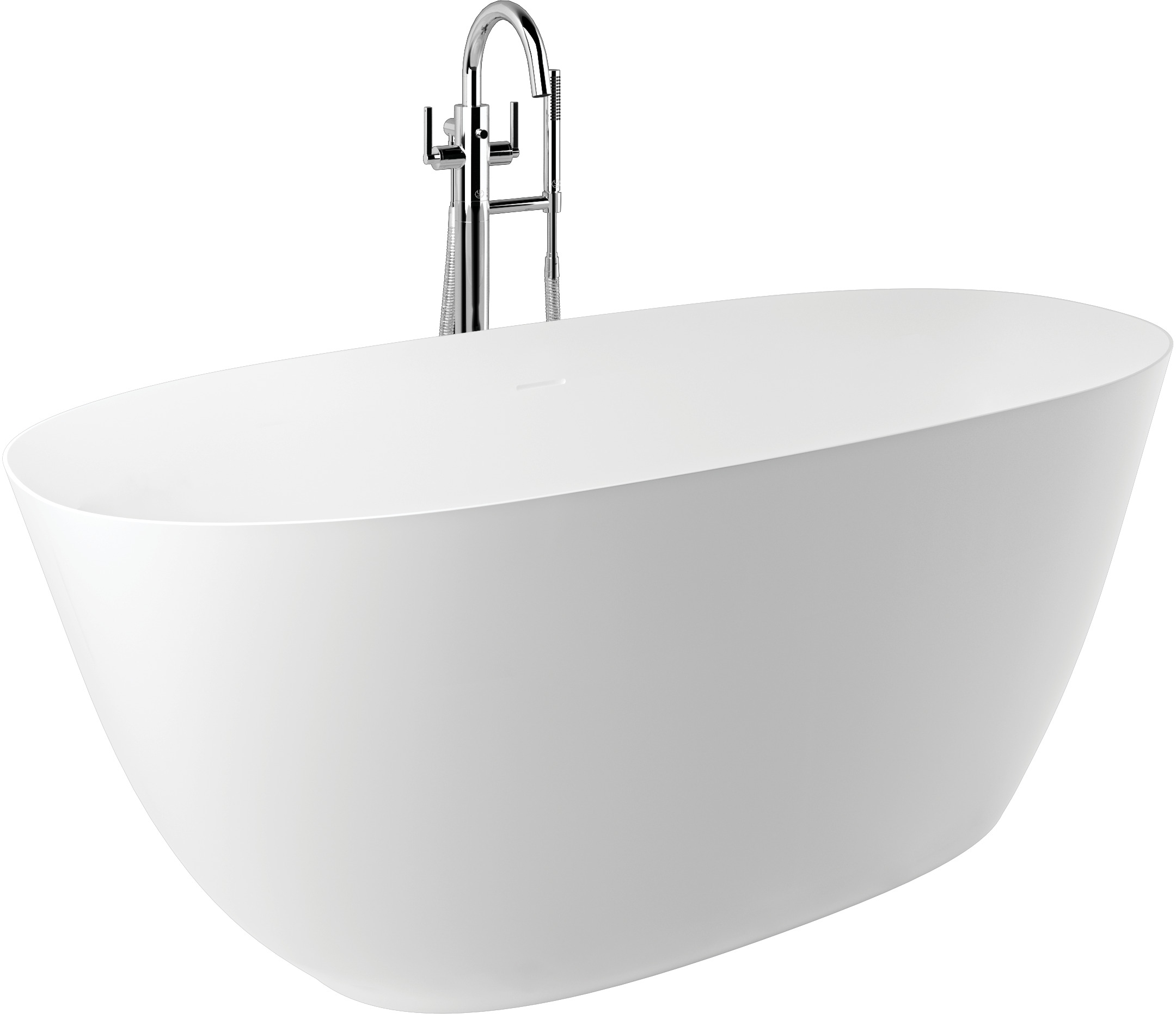 Kludi Resa O voľne stojaca vaňa 160x70 cm oválne biela 51BF0353