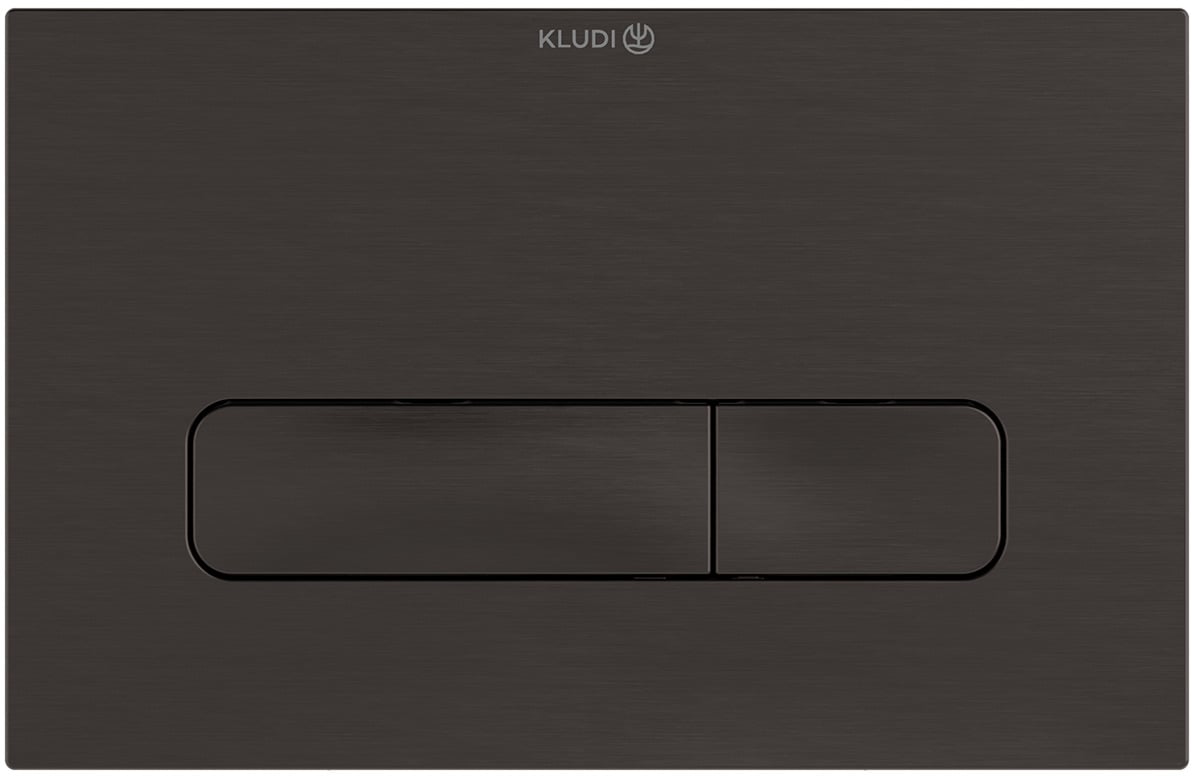 Kludi Unifix splachovacie tlačidlo do toalety čierna 30PP01N2
