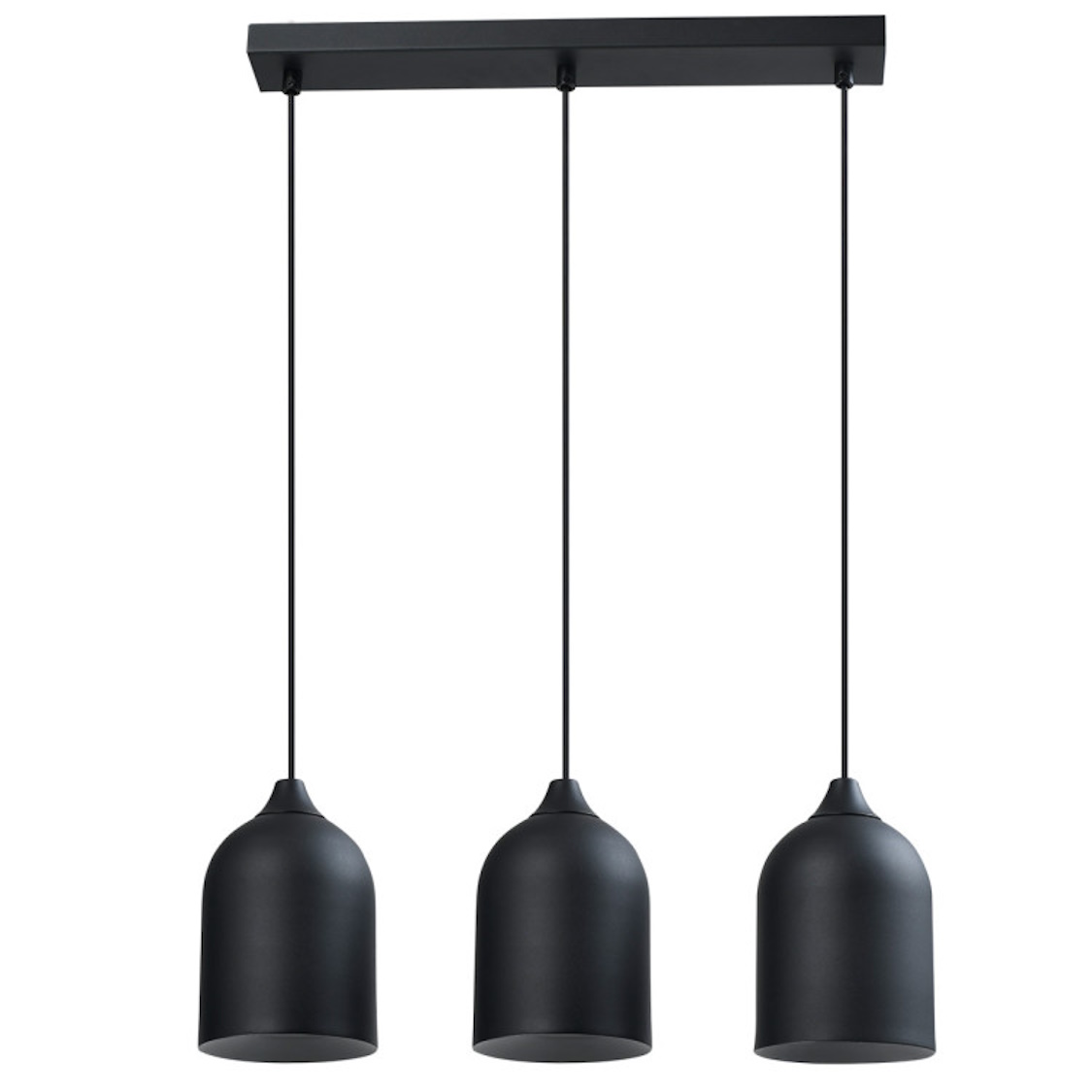 Light Prestige Nilo závesné svietidlo 3x8 W čierna LP-0110/3LBK