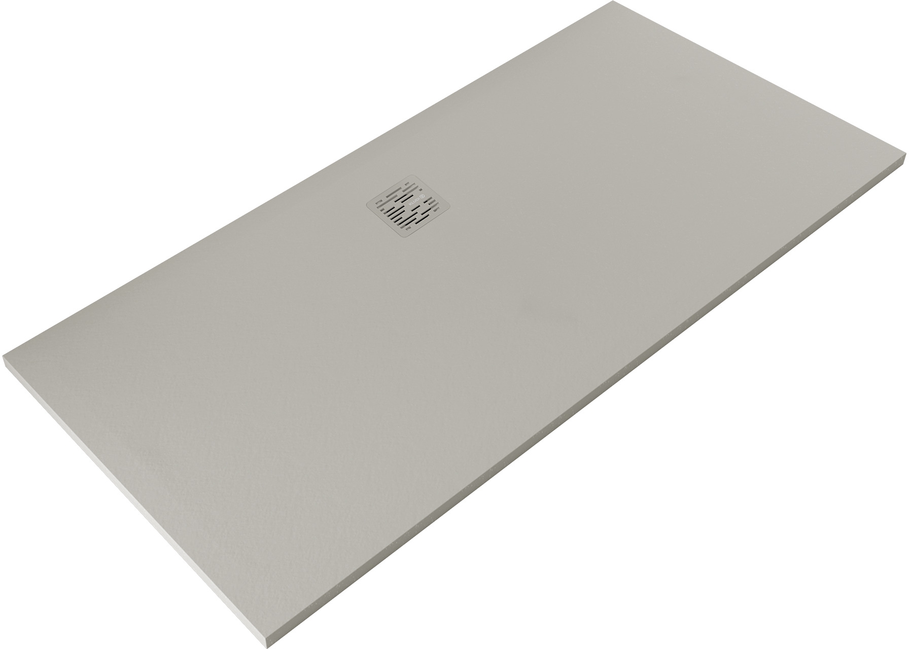 Kludi Terra obdĺžniková sprchová vanička 170x80 cm sivá 08DW20O2