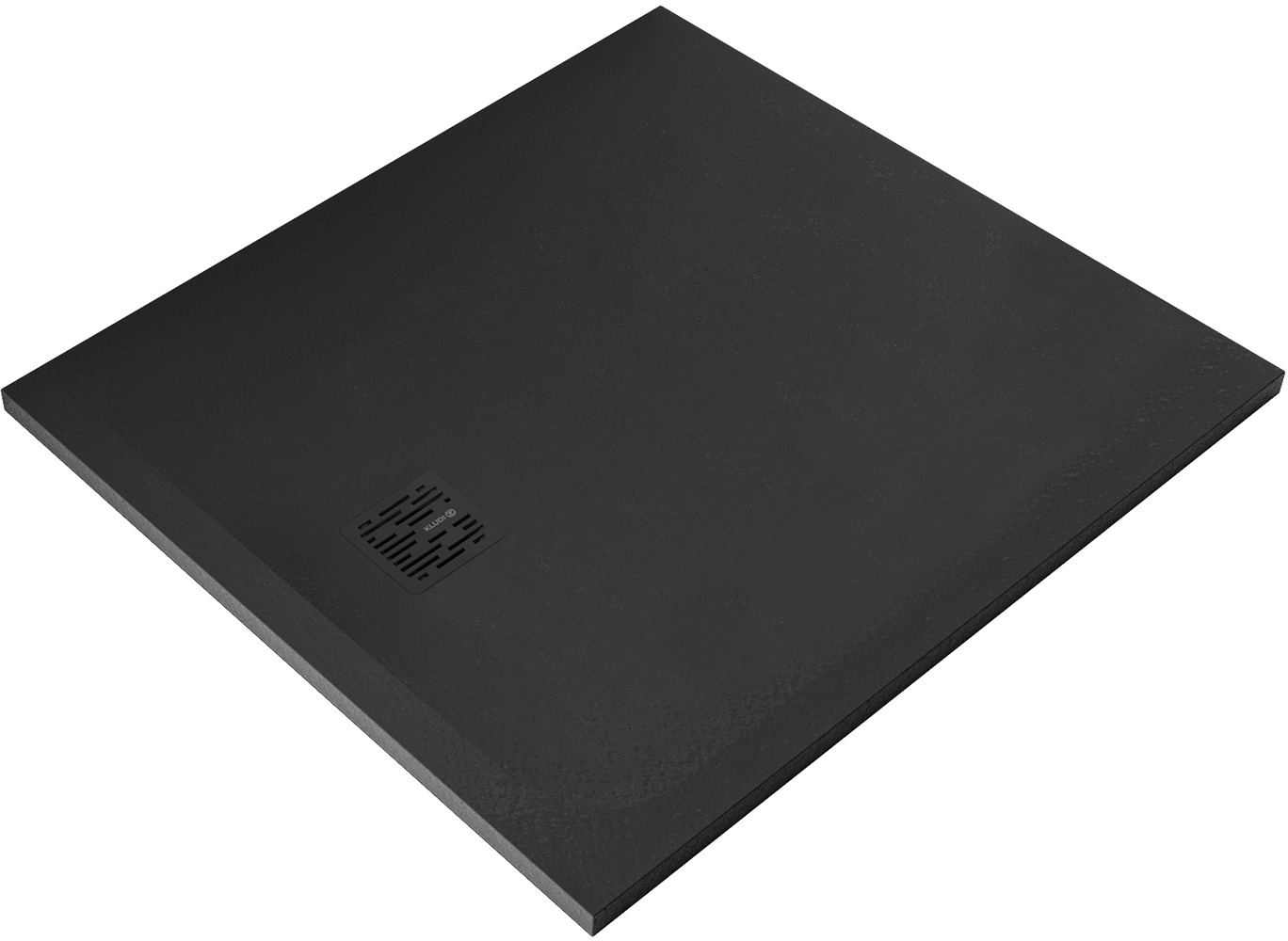 Kludi Terra obdĺžniková sprchová vanička 100x90 cm čierna 09DW0839