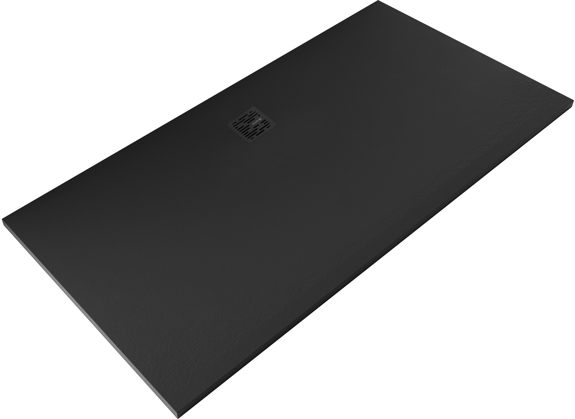 Kludi Terra obdĺžniková sprchová vanička 180x90 cm čierna 09DW2339