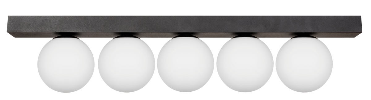 Zuma Line Sphere stropné svietidlo 5x8 W biela-čierna 1202