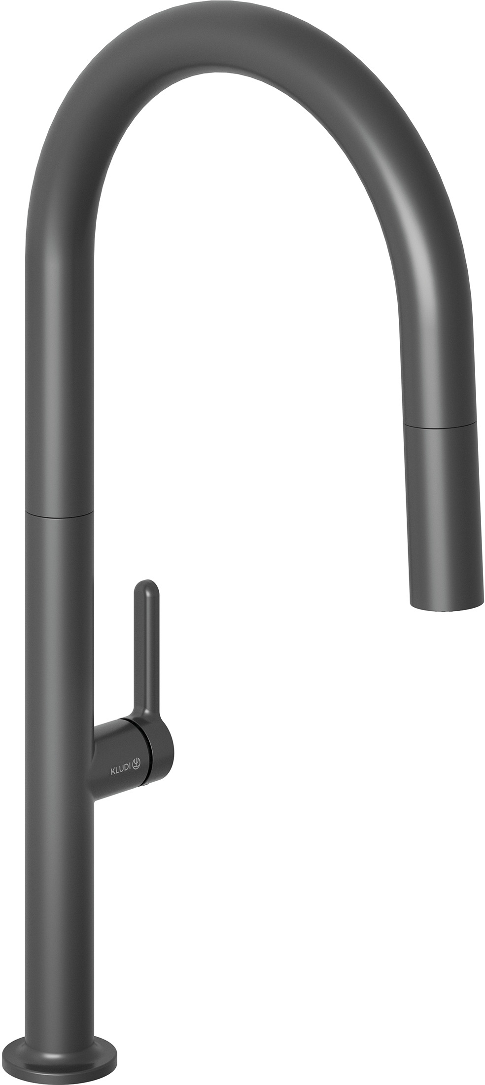 Kludi Aurea kuchynská batéria stojánková čierna 558526675