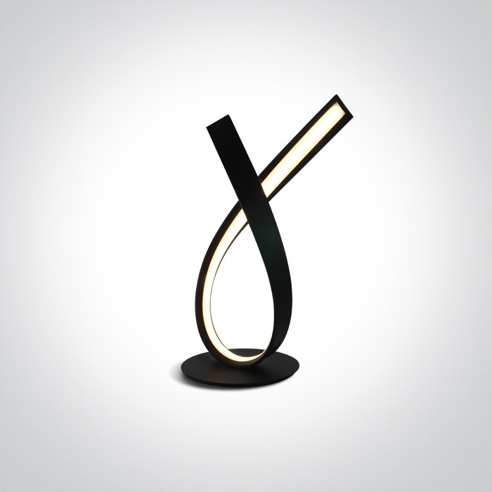 One Light Hana stolová lampa 1x12 W čierna 61086/B