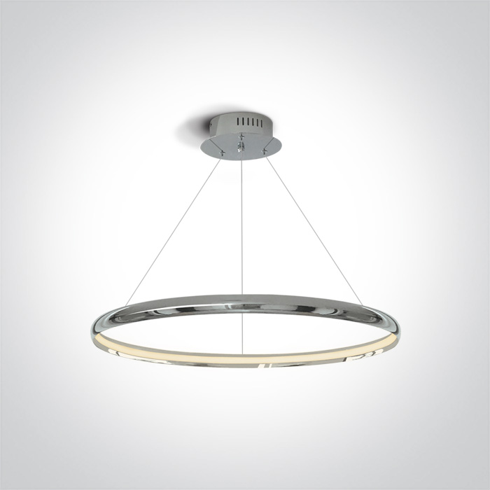 One Light Dolcedo závesné svietidlo 1x19 W chrómová 63048/C