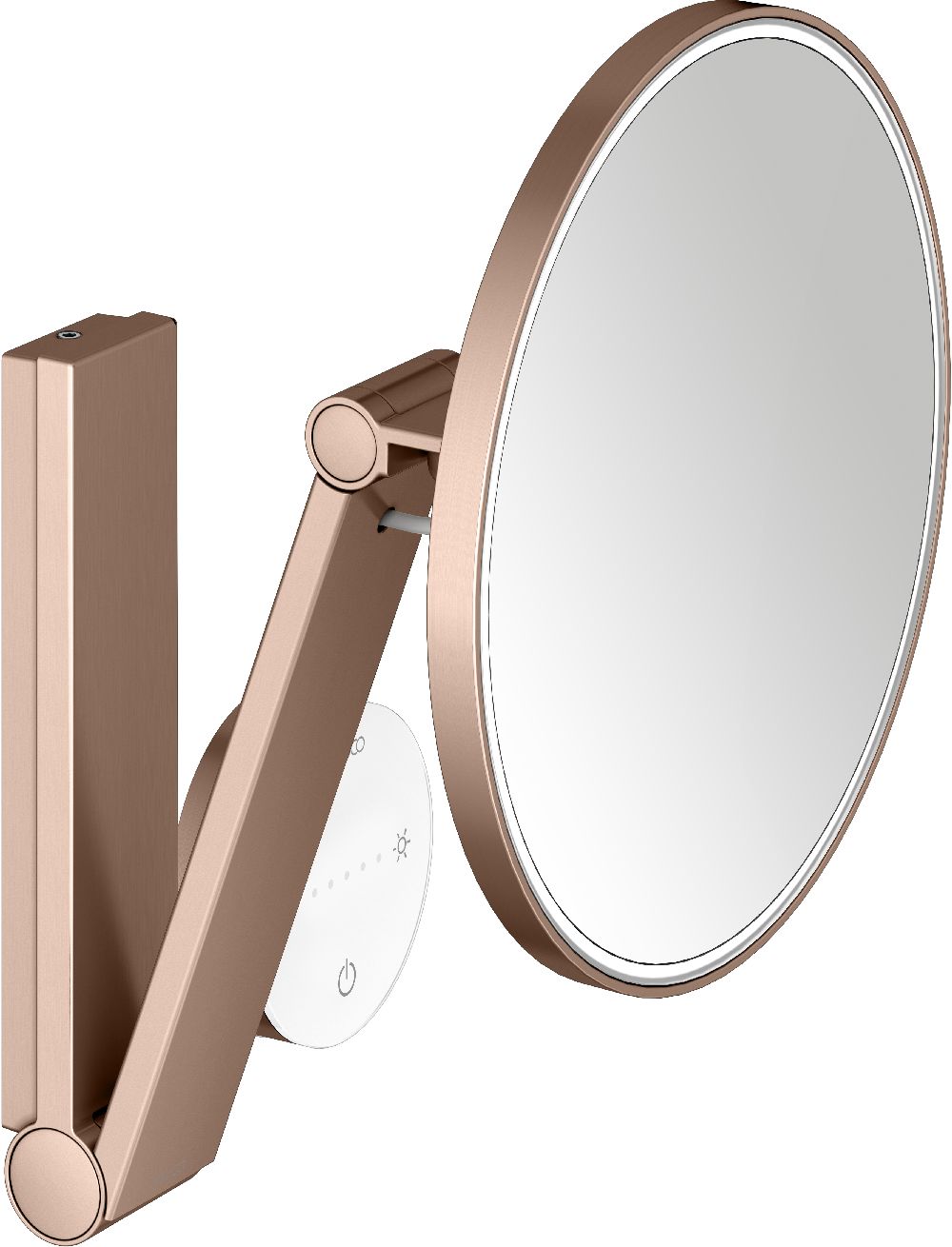 Keuco Cosmetic mirrors kozmetické zrkadlo 21.2x31.8 cm okrúhly s osvetlením 17612299002