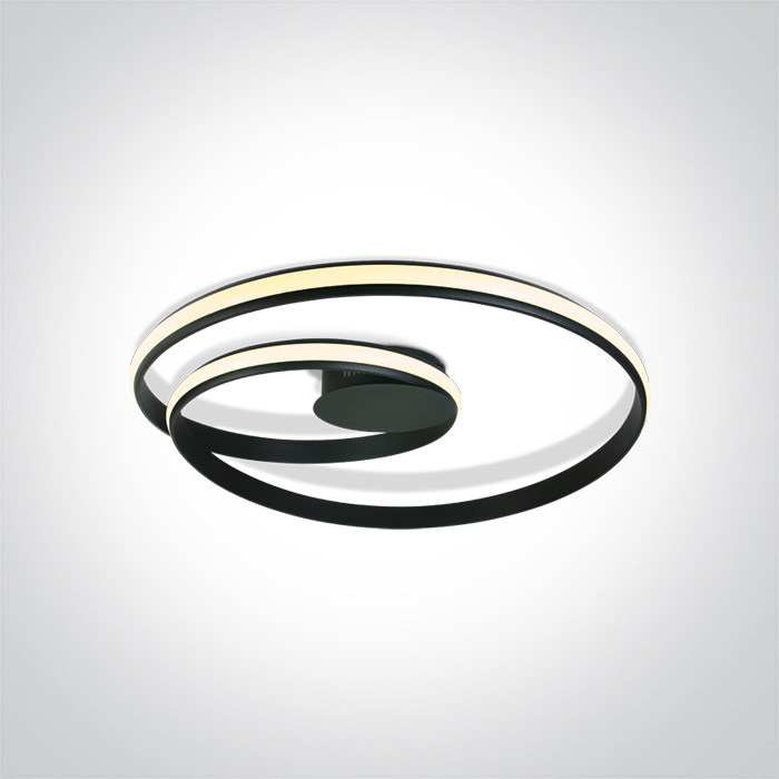 One Light Sion stropné svietidlo 1x30 W čierna 63066/B