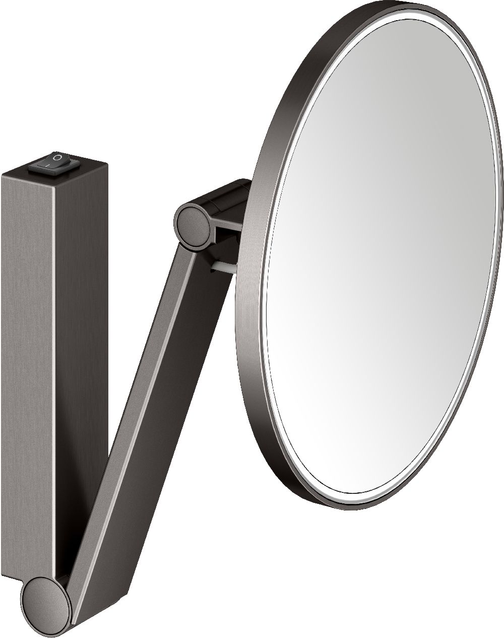 Keuco Cosmetic mirrors kozmetické zrkadlo 21.2x31.4 cm okrúhly s osvetlením 17612359004