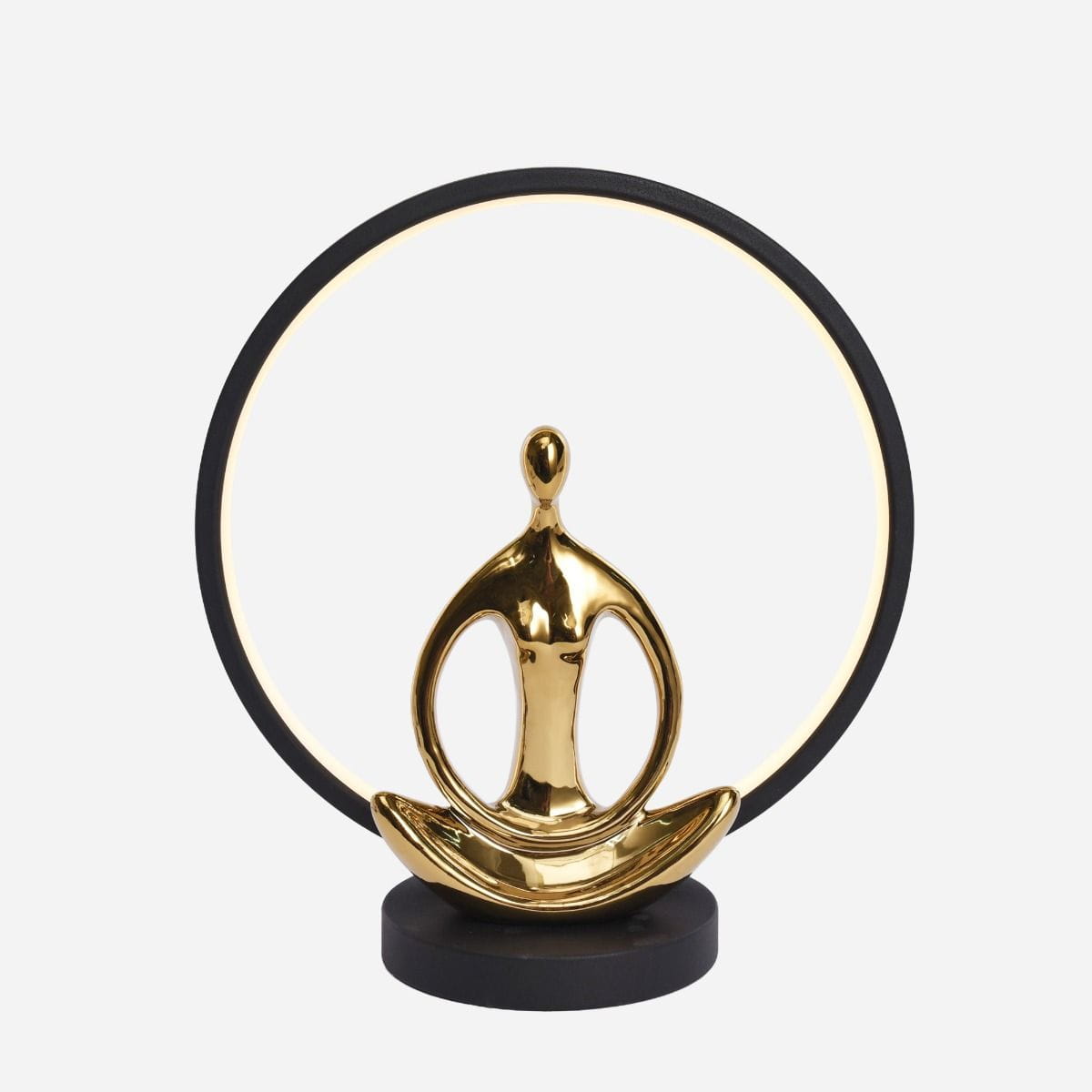 Zuma Line Yoga nočné svetlo 1x4 W čierna-zlatá ED81F134U