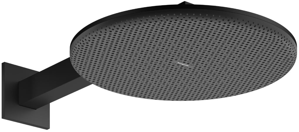 Hansgrohe Raindance Alive S horná sprcha so sprchovacím ramenom 30x30 cm okrúhly čierna 24541670