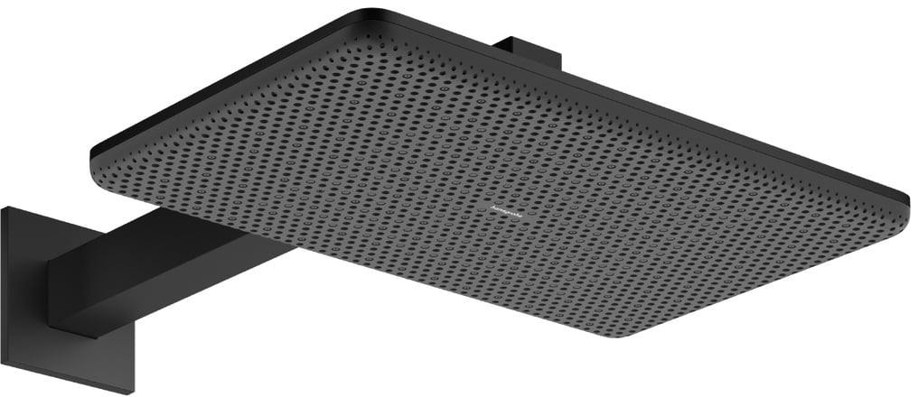 Hansgrohe Raindance Alive Q horná sprcha so sprchovacím ramenom 34.3x21.4 cm obdĺžnik čierna 24551670